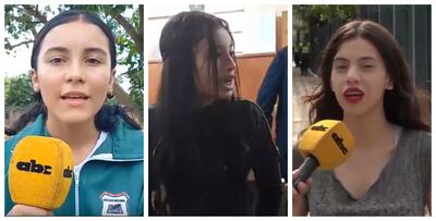 Desde San Pedro, Pedro Juan Caballero y Asunción, estudiantes mujeres hicieron escuchar su voz y pisaron fuerte contra la corrupción.