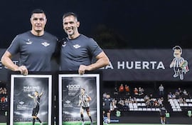 Óscar René Cardozo Marín (20/05/1983) y Roque Luis Santa Cruz Cantero (16/08/1981).