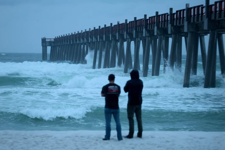 Un huracán azotó las costas de Florida, Estados Unidos, a principios de octubre.
