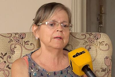 Marta Elizabeth Maidana de Martínez, docente jubilada de 63 años de edad, víctima de la imputación "a ciegas" de la fiscal Noelia Soto.