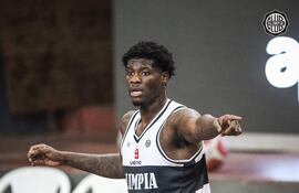Danjel Purifoy (29), el alero americano de 2.01 metros, que reforzará a los Olimpia Kings en la Liga Sudamericana.