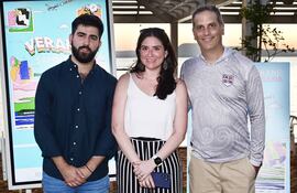 Eugenio Mendonca, Marta Vera y Javier Barriocanal.