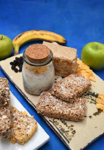 Merienda escolar nutritiva.