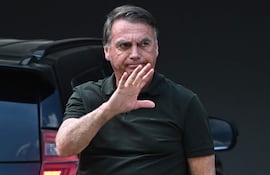 Fotografía de archivo del 14 de septiembre de 2025 del expresidente de Brasil Jair Bolsonaro en Brasilia (Brasil).