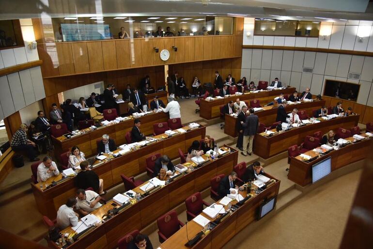 Plenaria del Senado, hoy.