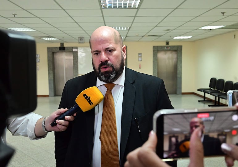 Álvaro Arias, abogado de Héctor Grau, acusado de supuesta lesión grave.