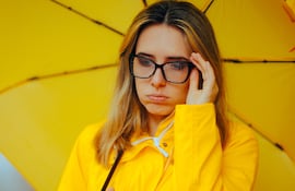 La “melancolía de la lluvia”, imagen ilustrativa.