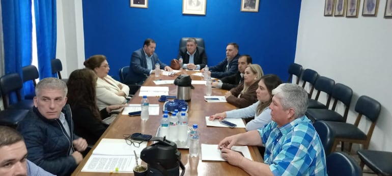 Reunión del Comité Político del PLRA.