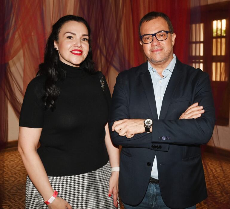 Laura Piñeiro y Alban Martínez.