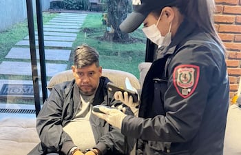 Narciso Ayala, alias Bugão, capturado en Encarnación en la operación Surcos del Sur, pero buscado en la operación Jerjes I.