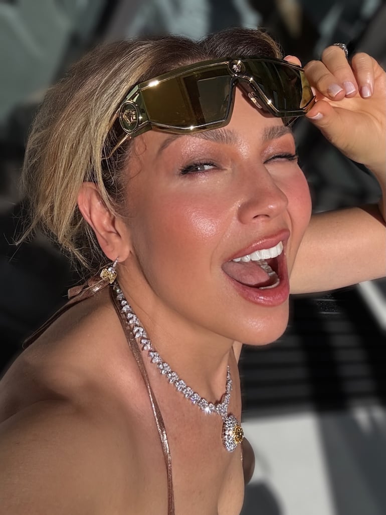 ¡Cada día más bella! La cantante mexicana Thalía. (Instagram/Thalía)