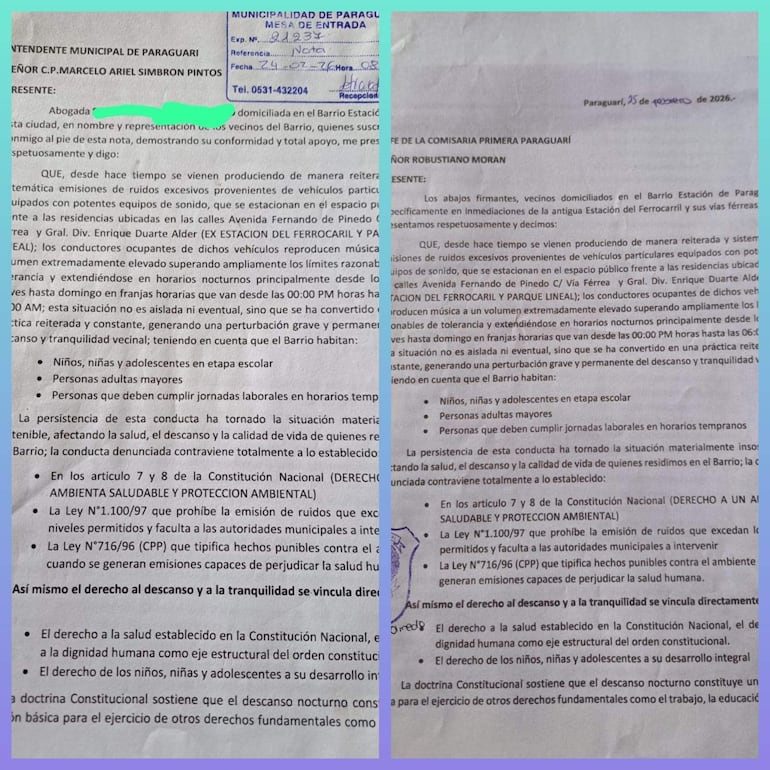 Pobladores venían alertando sobre la desprotección patrimonial y el descontrol durante las noches y madrugadas.