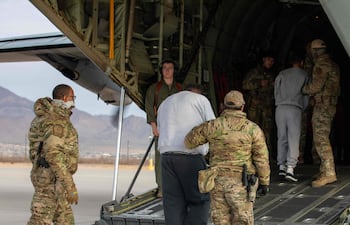 Deportación de indocumentados en Estados Unidos. (archivo)