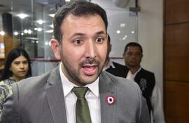 César "Ceres" Escobar, presidente de la Junta Municipal de Asunción.