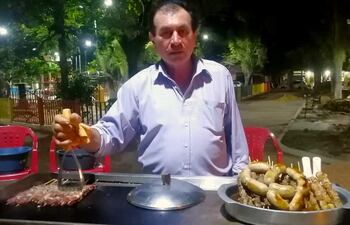 Don Leonor Sosa, 67 años de edad, un ejemplar padre que lucha por su familia y sus hijos.