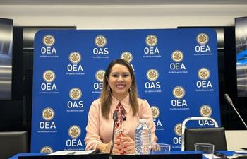 Angie Duarte, ministra de Turismo de Paraguay, en Washington D.C.