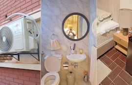 En la celda de Dalia López, se encontraron hasta una frigobar, una mesita de luz con veleros y un arreglo de rosas.