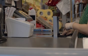 Cajero de supermercado