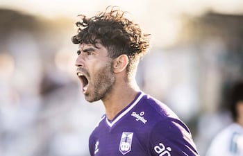 El paraguayo Brian Guillermo Montenegro marcó para Defensor Sporting.