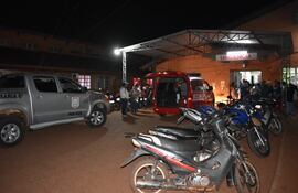 Zona de Urgencias del Hospital Regional de Pedro Juan Caballero.