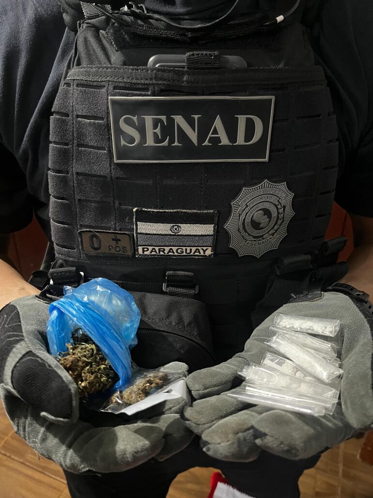 Dos detenidos por presunto microtráfico en Encarnación