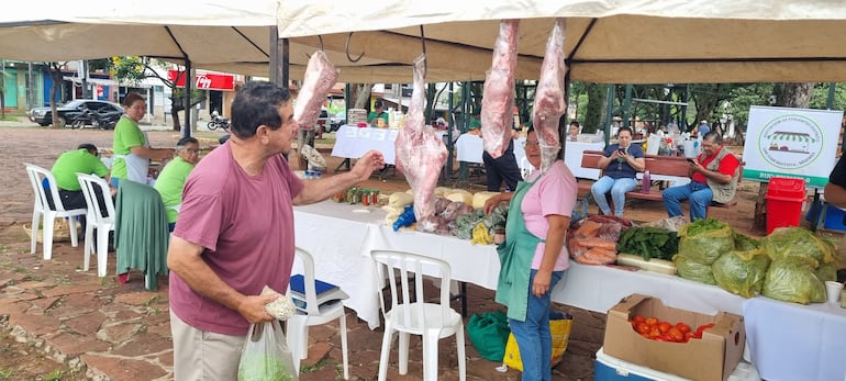 Feria de la Agricultura Familiar en la capital de Misiones.