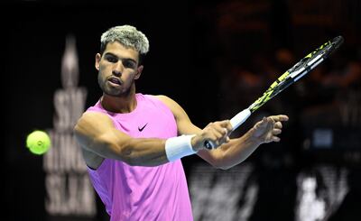 Carlos Alcaraz, el #1 del tenis mundial, es uno de los principales candidatos a la conquista del Masters 1000 de París.