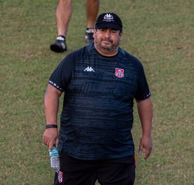 Humberto García Ramírez (50 años), entrenador de General Caballero de Juan León Mallorquín.