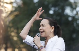 La líder opositora venezolana María Corina Machado.