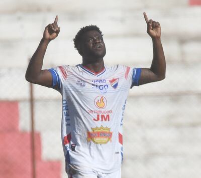 El ghanés Jackson Acheampong (26 años), marcó dos goles para el Sportivo Iteño.