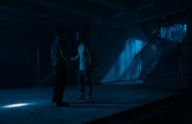 Escena de la película paraguaya "No entres", que ayer tuvo su primera proyección ante el público en el Marché du Film de Cannes.