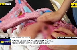 Video: Madre denuncia negligencia médica
