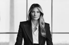 Elegante y sofisticada, la primera dama de Estados Unidos Melania Trump.