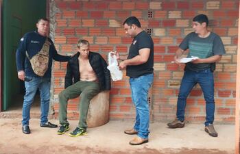 Alcidio Obregón Benítez, sospechoso del crimen de Juan de Dios Ayala Almirón, fue capturado en Juan Emilio O'Leary.