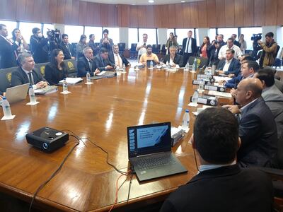 La Comisión que debe dictaminar sobre intervención a intendencia de Óscar “Nenecho” Rodríguez se reúne a puertas cerradas.