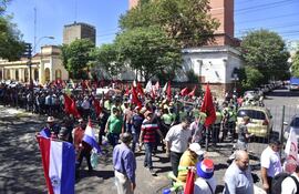 Protesta de Funcionarios