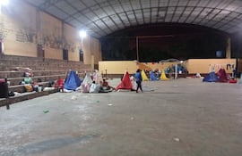 Indigenas arreados en Fuerte Olimpo