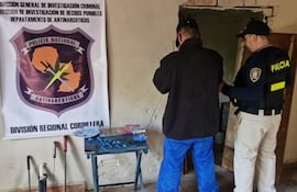 Detienen a hombre con antecedentes por homicidio y narcotráfico en Caacupé