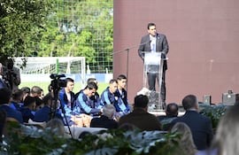 Robert Harrison, presidente de la selección de Paraguay.