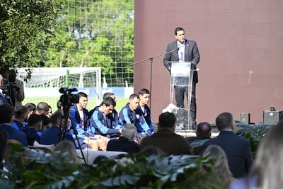 Robert Harrison, presidente de la selección de Paraguay.