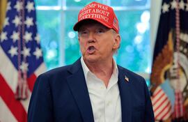 Donald Trump, presidente de los Estados Unidos.
