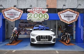 Espectacular Audi Q5 que sorteó Bristol.