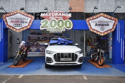 Espectacular Audi Q5 que sorteó Bristol.