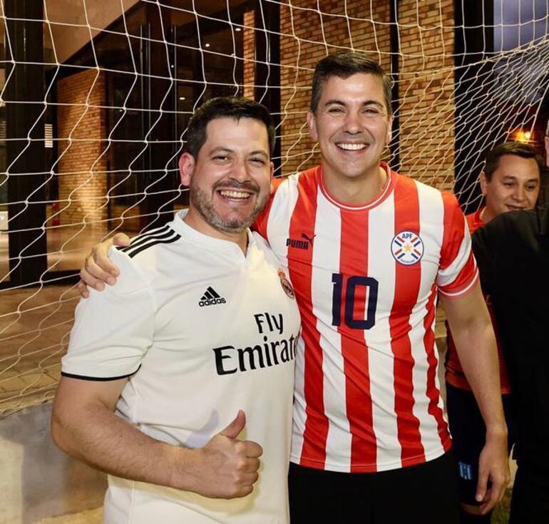 Raúl Latorre y Santiago Peña