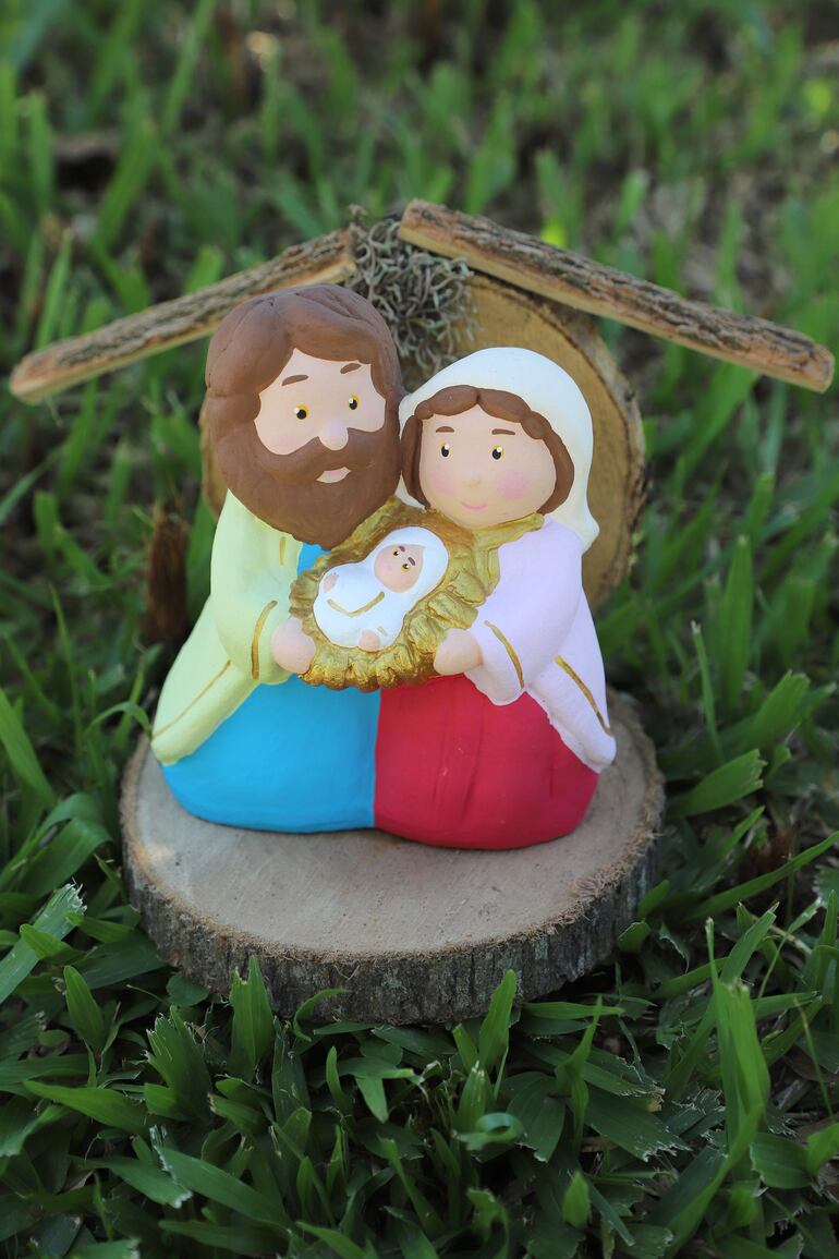 Oferta de pesebre en la ciudad de Areguá.