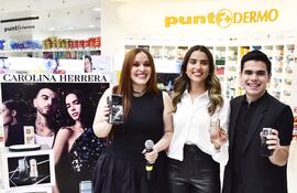 Marilé Unger, Fío Marimón y Jeremías Notario.