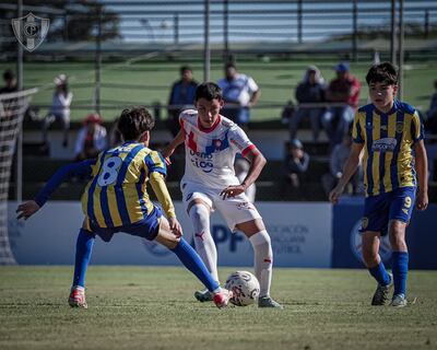 Los azulgranas enfrentaron a Luqueño en Parque Guasu