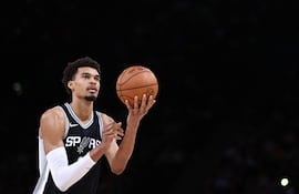 Victor Wembanyama, joven figura de los San Antonio Spurs.