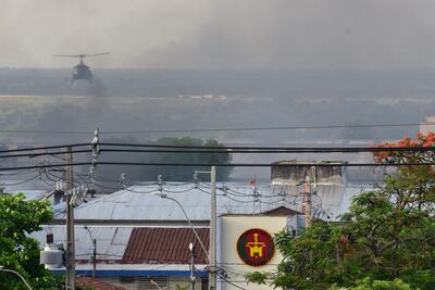 Vista de la penitenciaría de Tacumbú durante el operativo Veneratio.