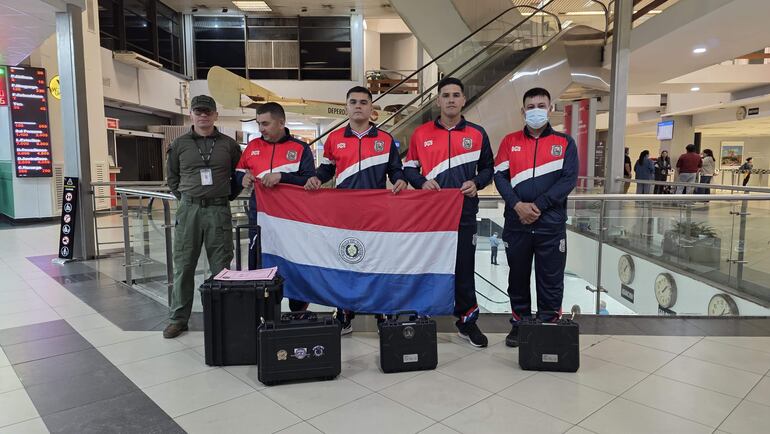 Policía paraguaya participa de mundial deportivo